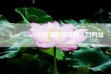 句容中国消防网官网入口网址