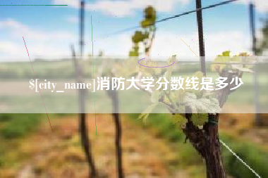 句容消防大学分数线是多少