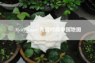 句容九宫对应中国地图
