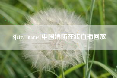 句容中国消防在线直播回放
