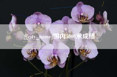 句容国内5000米成绩
