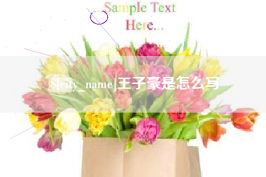 句容王子豪是怎么写