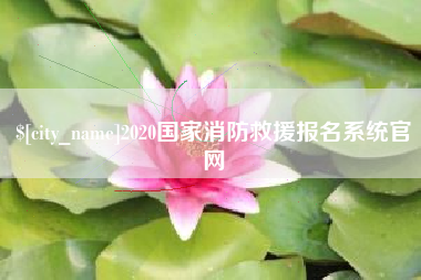 句容2020国家消防救援报名系统官网
