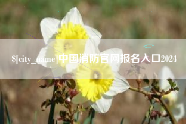 句容中国消防官网报名入口2024