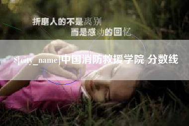 句容中国消防救援学院 分数线