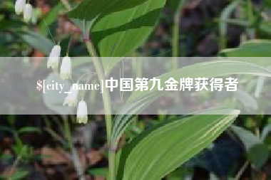 句容中国第九金牌获得者