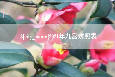 句容2021年九宫对照表