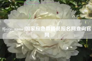 句容国家应急救援员报名网查询官网