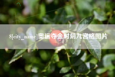 句容奥运夺金时刻九宫格图片